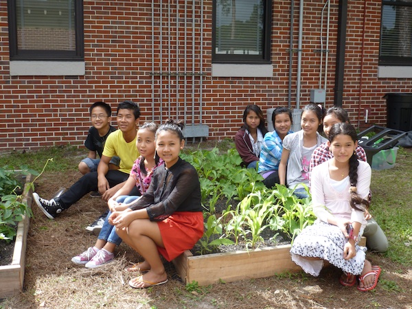 DuPont Middle School Garden small