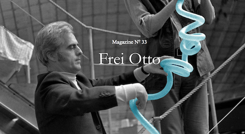 Frei Otto is an excellent example of ecological literacy in action. Click through to learn how he creates structural harmony with both people and planet through play!