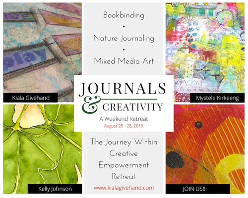 Looking for creative nature getaway for yourself? Join me August 25-28 at the Journey Within Creative Empowerment Retreat! Click and check it out here!
