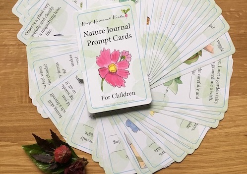 Take your creative nature connections deeper than just a quick fix! Click for Wings, Worms, and Wonder inspiration, ideas, and a sneak peek at the new Nature Journal Prompts Card Deck Edition 2!