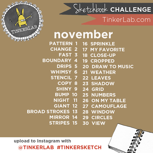 How will you keep nature and creativity in front of the holiday rush? Click to discover 4 November nature art challenges to keep you creatively connecting!