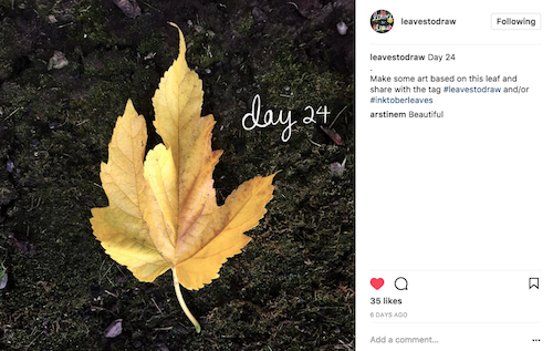 How will you keep nature and creativity in front of the holiday rush? Click to discover 4 November nature art challenges to keep you creatively connecting!