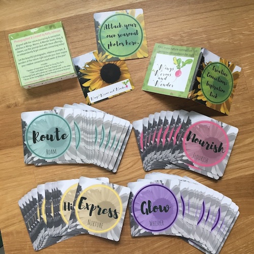 The Creative Connections Inspiration Deck by Wings, Worms, and Wonder!