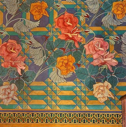 Floral and geometrics combine super powers in the turn-of-the-century art work of Stanisław Wyspiański! Click to learn more and get inspired to make your own clashes with Wings, Worms, and Wonder!
