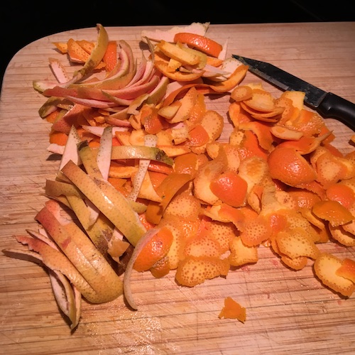 This Wonder Wednesday candy citrus peels! Click to get a Wings, Worms, and Wonder recipe and ideas for incorporating citrus into your winter celebrations!