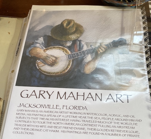 Join Wings, Worms, and Wonder on a studio visit! Artist's studios are like peeks into their minds. I am very happy to introduce you to octogenarian painter Gary Mahan. Click to join me in his studio!