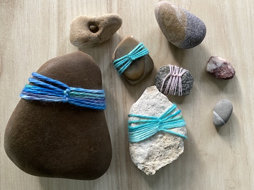 Celebrate the darkest nights with the grounding of stones and handwork! Click for the Wings, Worms, and Wonder Stone Wrapping Wonder Wednesday 101 Activity!